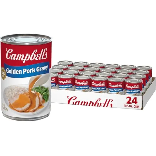 24 Cans of Golden Pork Gravy