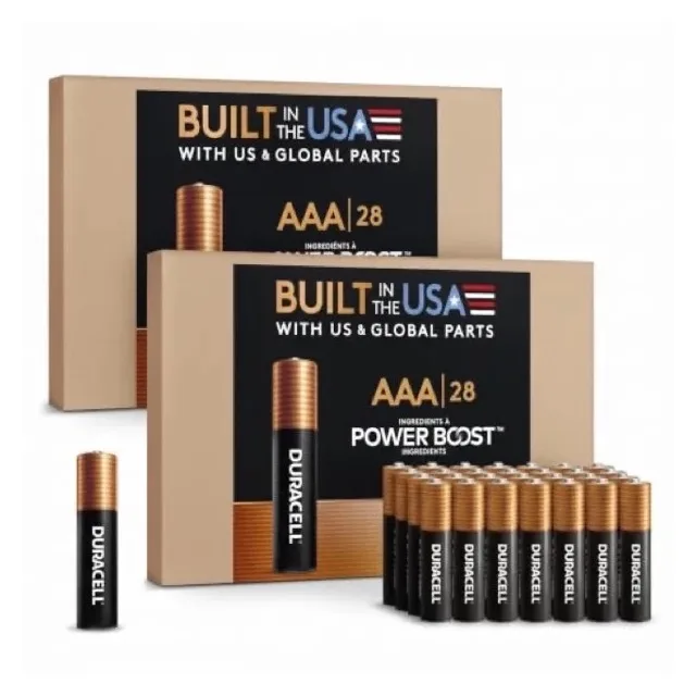 56 Duracell AAA Batteries