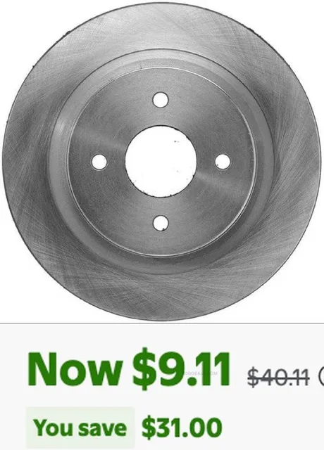Bendix Premium Brake Rotor