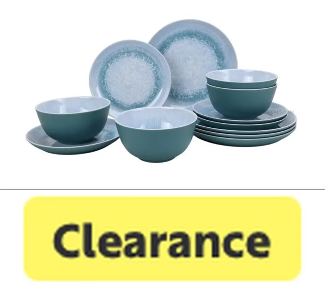 Bhg 12-Piece Melamine Dish Set