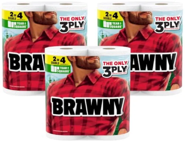 Brawny Tear-a-Square 6-Pack