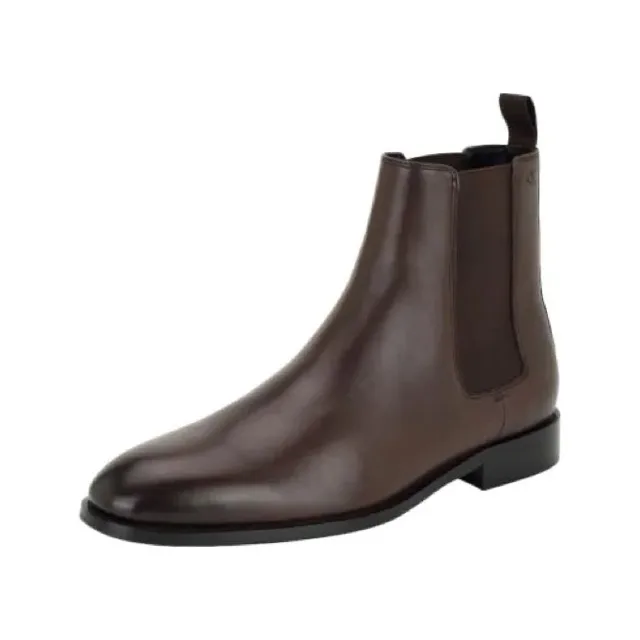 Calvin Klein Leather Chelsea Boots