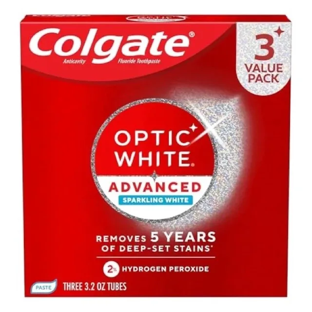 Colgate Optic White Advanced 3-Pack