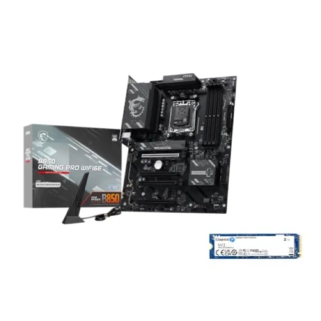 MSI Motherboard + 2TB SSD