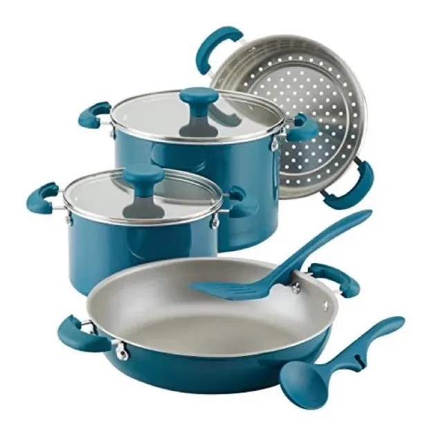 Rachael Ray 8-Piece Cookware Set